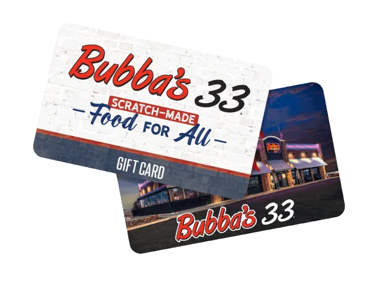 Bubba's 33 Gift Cards