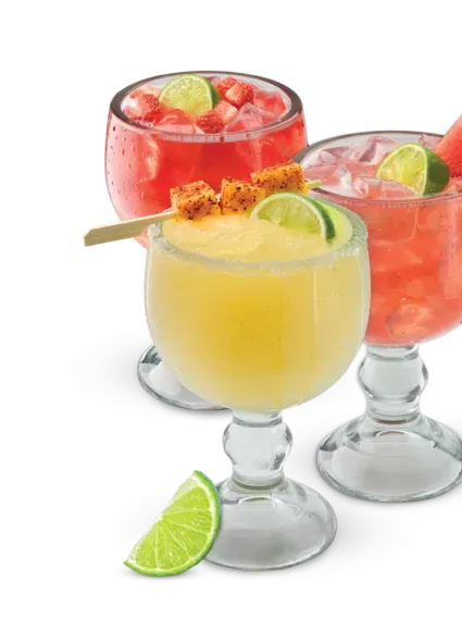 Three tropical margs